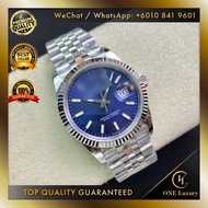 🔥SWISS TOP QUALITY🔥  DATEJUST 36MM BLUE DIAL ON JUBILEE BRACELET 126334 - MEN WATCH SWISS AUTOMATIC 