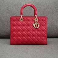 tas bekas original branded / lady dior large