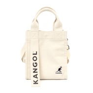 KANGOL Bag กระเป๋าถือ กระเป๋าผ้าสะพายข้าง สีขาว ดำ กากีชมพู 61551711