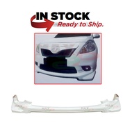 Nissan Almera (2013) IP Style Front Skirt Skirting Bumper Lower Lip Spoiler ABS Plastic Bodykit Body Kit Part (With Scre