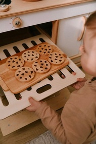 玩餅乾套裝 嬰兒蒙特梭利玩具 幼兒禮物 假裝遊戲食物