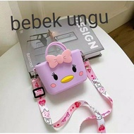 Selempang Tas Pouch Mickey Minnie Mouse Pocket Bag Kantong Minion
