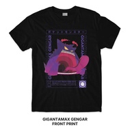 Gigantamax Gengar Series T-Shirt POKÉMON Custom Customize Print Crafter Tee Shirt