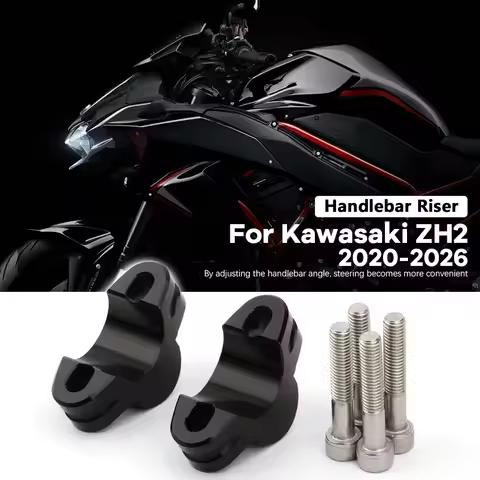 Motorcycle Accessories Handlebar Riser Handlebar Riser Rising 20MM Heightening For (Kawasaki ZH2) zh
