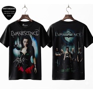 Evanescence T-Shirt - Cotton combed 24s Amy Lee Evanescence Unisex Men's T-Shirt Wanita
