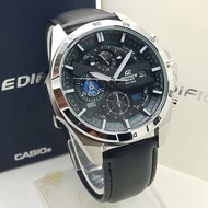 Casio Edifice EFR-556 Leather strap Chronograph Mens watch
