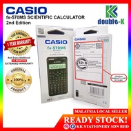 READY STOCK- 🔥 CASIO 🔥 Scientific Calculator FX-570MS 2nd Edition Calculator Scientific (100% ORIGIN