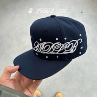 NAVY UNISEX SNAPBACK HAT 2IDIOTS.LABEL