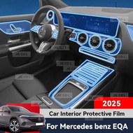 Auto Central Control Screen TPU Navigation Anti Scratch interior Protection Film GPS For Mercedes Be