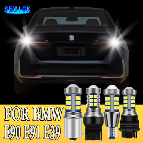 Reverse Light 2pcs LED Backup Bulb P21W BA15S For BMW E87 F20 F21 F45 F46 F23 F22 F87 E46 F30 F80 E3