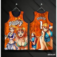 Bandai | 2026 New Anime One Piece Special Design Giannis Antetokounmpo #34 Basketball Jersey Kids Ba