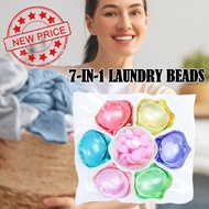 7 In 1 Cute Flower Laundry Bead Detergent Softener Long-Lasting Bulk Fragrance Fragrance Beads T7L8