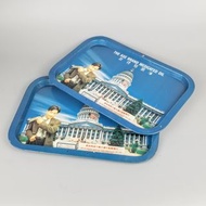 80~90年代香港懷舊斧標驅風油鐵月份牌2個