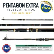 JORAN PANCING LAUT ORCA PENTAGON 390 420 RING FUJI DAN NON FUJI