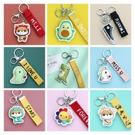 Embroidery kit keychain keychain embroidery kit frame beginner cross stitch embroidery kit cross key