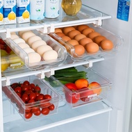 AT-🌞Refrigerator Egg Storage Hanging Storage Rack Refrigerator Drawer Crisper Storage Rack Egg Box 2HTQ