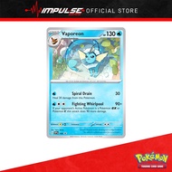 Promo Card Pokemon Tcg Eng: SVP168 Vaporeon