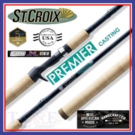 St Croix Premier Casting PC Fishing Rod (5'6ft-7'0ft) USA Joran Fast Action TCE Tackles