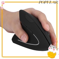 POPULAR Left Handed Mouse, 2.4GHz Wireless Wireless Mouse, Lefty Design Adjustable DPI 6 Buttons Les