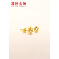 GOLD 916 H EARRING EMAS 916 H SUBANG H耳环