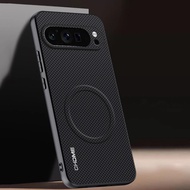 For Google Pixel 9 Pro XL Case Luxury Car Magnetic Holder Phone Case For Google Pixel 9 Pro XL 5G Si