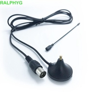 RALPHYG TV Antenna Freeview, 5dBi Mini Digital Tv Antenna, Free Channel Aerial Booster Black Free Ch