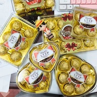 T8 Decker/ T8 Rectangle Heart CHOCOLATE Gift ChocolatE 3 to 16 pcs chocolate LTYP