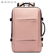 BANGE BG-1908D-粉色升級款雙肩背大學生上班族電腦背包
