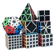 MoYu Rubik 2x2 3x3 4x4 Carbon Fiber Rubik's Cube Speed