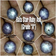 Batu Cincin 100% Asli Star Ruby Grade "A"(Delima Daging)