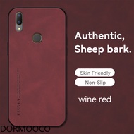 Case VIVO Y91 Y91i Y93 Y95 V7 V7Plus V7+ V9 V11i Soft Phone Case Sheep Bark Luxury Leather Cover Camera Protection Casing
