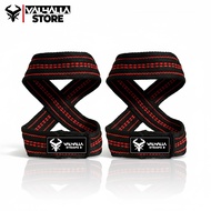 Straps 8 Valhalla – Specialized 8-Round Weight Pull Strap for Gym Power Lifting Supports Heavy Weigh