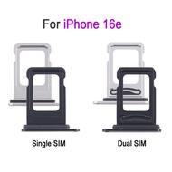 Single/Dual SIM Card Tray SIM Card Adapter for Apple iPhone 16e (with SIM Card Eject Tool)