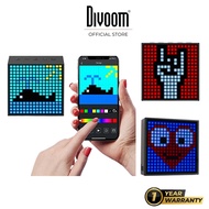 Divoom TimeBox Evo – Pixel Art Bluetooth Speaker with 16x16 LED Display, 6W DSP turned 360° speaker