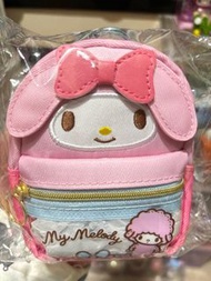 Sanrio 7-11 My Melody Piano 小羊 書包 吊飾 挂件 收納包