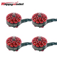 4PCS HappyModel EX1103 KV11000 1-2S Brushless Motor Replacement para sa Basse 2S Micro FPV Drone