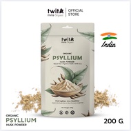 Organic Psyllium Husk Powder (200g) ไซเลี่ยมฮัสค์ ขนาด