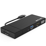 Wavlink Universial USB 3.0 Dual-Head Mini Docking Multi-Display HDMI/VGA with Gigabit Ethernet, USB