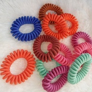 4CM Matte SPIRAL Hair Tie | 4CM SPIRAL HAIR TIE