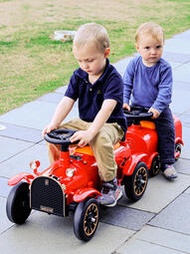 貝多奇兒童電動小火車可坐人雙人四輪充電幼兒玩具車1.