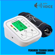 COD JZIKI Pengukur Tekanan Darah Sphygmomano / pengukur tensi darah digital bersuara / tensi darah digital charger otomatis bersuara / alat tensi darah digital akurat otomatis