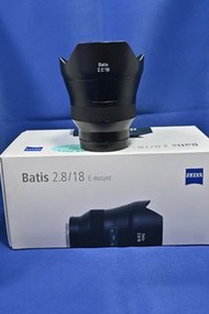 新淨 Zeiss 18mm F2.8 batis For Sony 抵玩廣角鏡 輕巧鏡身 A9 A7 A7C A7R A7S