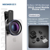 Neewer | Multipurpose Phone Lens Macro Microscope Wide Angle Fisheye Telephoto for Jewelry Portrait 