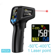 IR02C Digital Thermometer Handheld Thermometer Industrial Thermometer Cooking Thermometer-50~800C Co