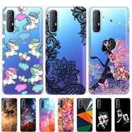 OPPO Reno3 Pro Case Silicone Soft TPU Cartoon Paint Phone Case Back Cover OPPO Reno 3 Pro 3Pro Casing