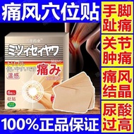 Mitsui Gout Special Patch for Toe Joint Pain, Deformation, Redness, Swelling, Knee and Cervical Pain
