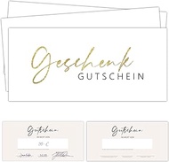 25 Blank Vouchers to Fill Yourself Nail Studio Hairdresser Cosmetics Massage Wellness Foot Care Blan