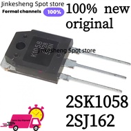 10 - 5 pares 100%  new  original 2SK1058 2SJ162 J162 K1058 to-3p Punto fresco