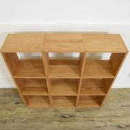 無印良品 Muji 格仔儲物櫃 格仔櫃 橡木色