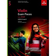 Violin Exam Pieces from 2024, ABRSM Grade 5, Violin Part & Piano Accompaniment (ABRSM Exam Pieces)
